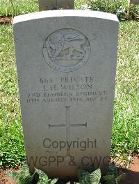 Dar Es Salaam War Cemetery - Wilson, John Henry